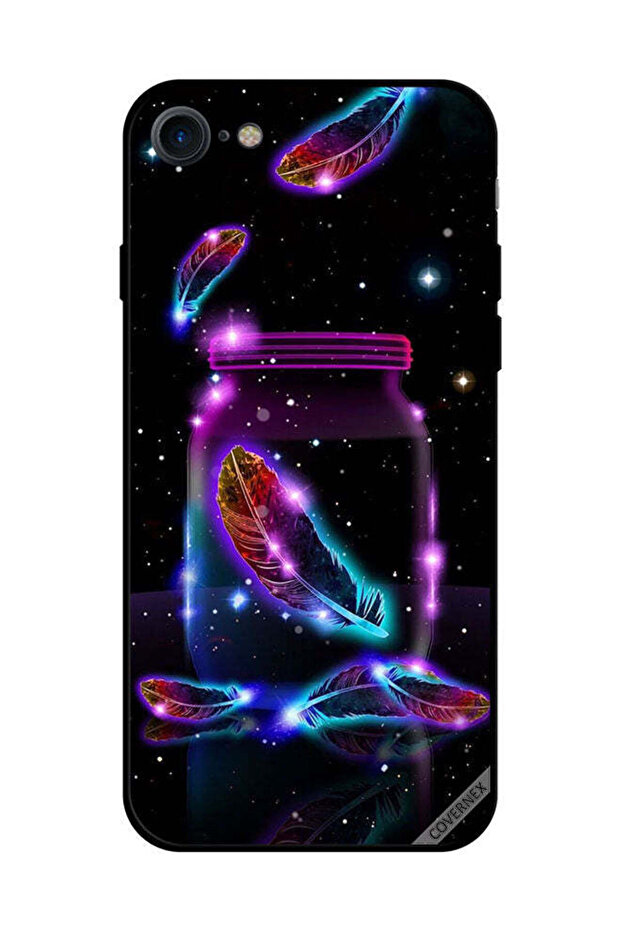 غطاء حماية لهاتف iPhone SE 2020 ريش في جرة