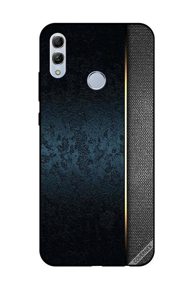 غطاء حماية لهاتف Honor 10 Lite بنمط جلدي أخضر داكن