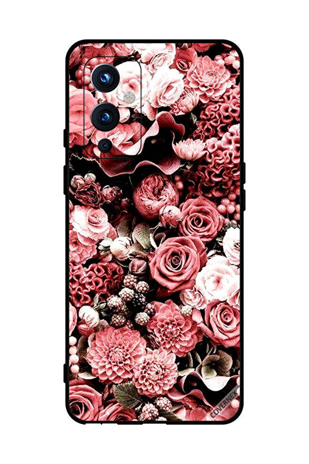غطاء حماية لهاتف OnePlus 9 Peach Roses 2