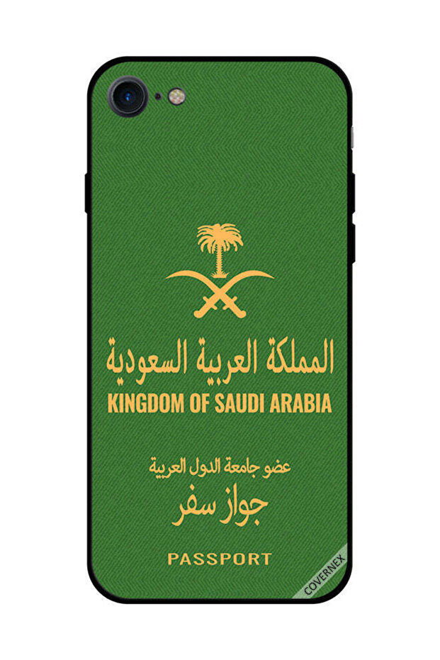 غطاء حماية لجهاز iPhone SE 2020 جواز سفر المملكة العربية السعودية