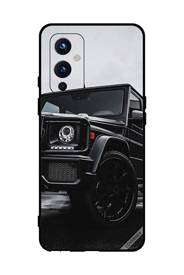 غطاء حماية لهاتف OnePlus 9 - أسود - جيب