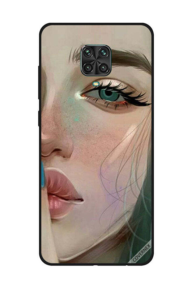 غطاء حماية لهاتف شاومي ريدمي نوت 9S/9 برو، ششش إنها حزينة