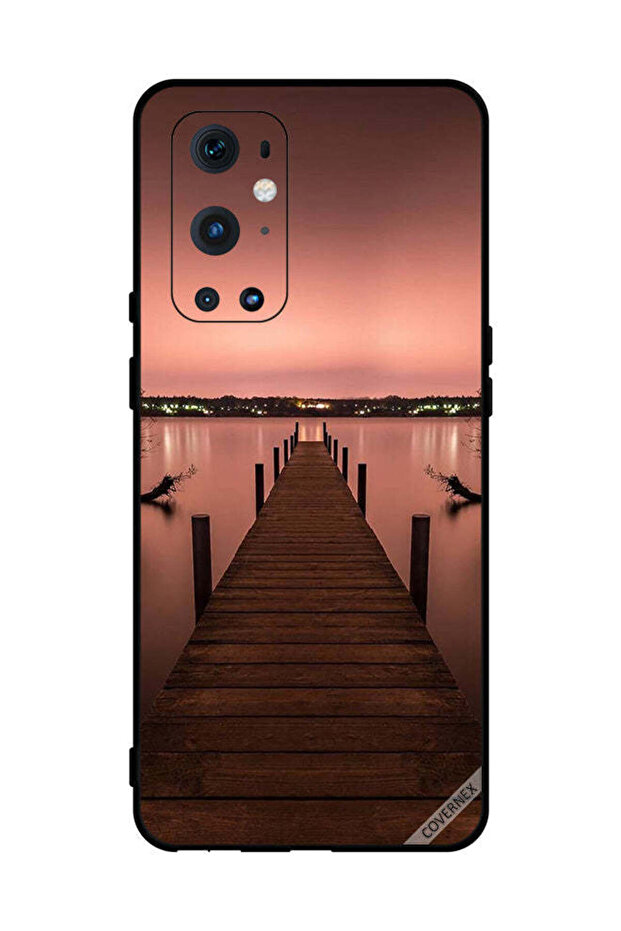 غطاء حماية لهاتف OnePlus 9 Pro - مسار إلى البحر مساءً