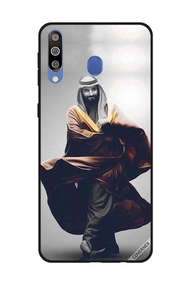غطاء حماية لهاتف سامسونج جالكسي M30 محمد بن سلمان يمشي
