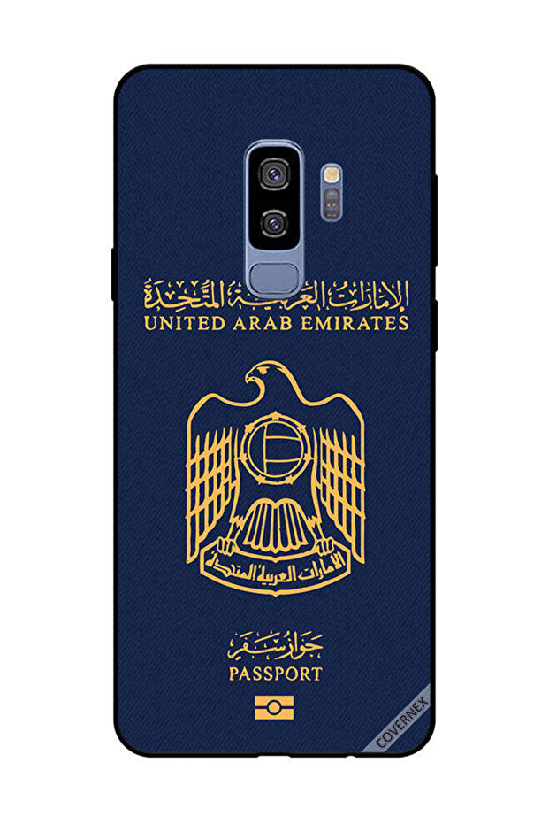 غطاء حماية لهاتف سامسونج جالاكسي S9 بلس جواز سفر الإمارات 2