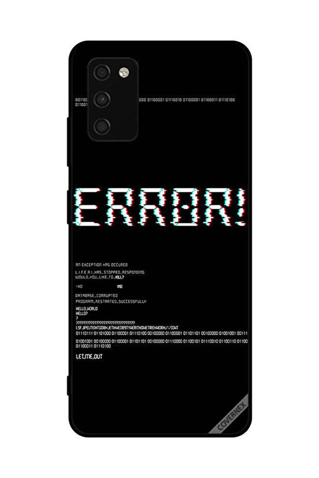 غطاء حماية لهاتف Samsung Galaxy A03s 4G Error