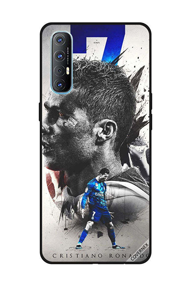 غطاء حماية لهاتف OPPO Reno 3 Pro كريستيانو رونالدو