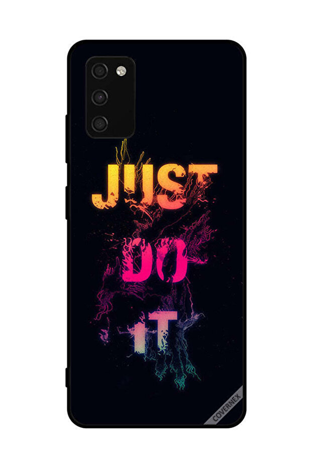 غطاء حماية لهاتف سامسونج جالاكسي A03s 4G - Just Do It