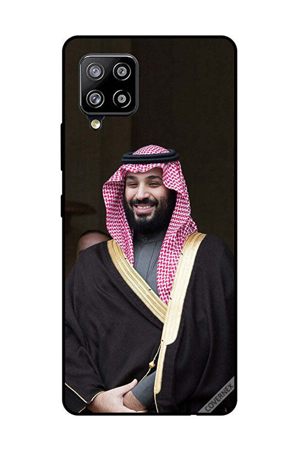 غطاء حماية لهاتف سامسونج جالاكسي M42 5G محمد بن سلمان مبتسمًا