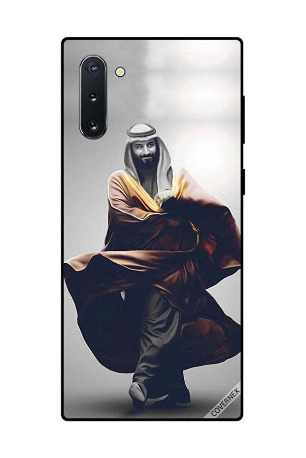 غطاء حماية لهاتف سامسونج جالكسي نوت 10 محمد بن سلمان يمشي