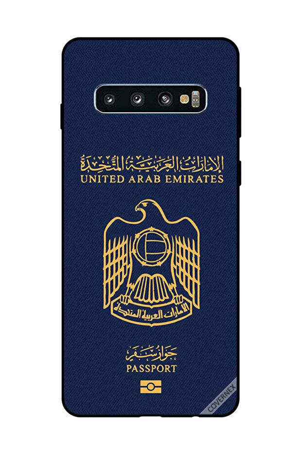 غطاء حماية لهاتف سامسونج جالاكسي S10 جواز سفر الإمارات 2