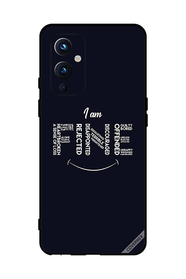 Protective Case Cover For OnePlus 9 I Am Fine Rejected