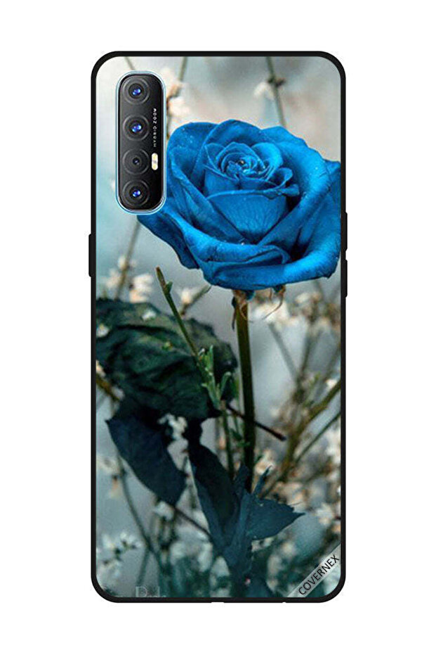 غطاء حماية لهاتف OPPO Reno 3 Pro - وردي مسائي