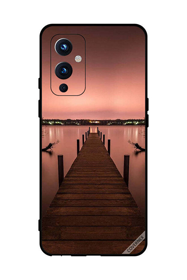 غطاء حماية لهاتف OnePlus 9 - مسار إلى البحر مساء