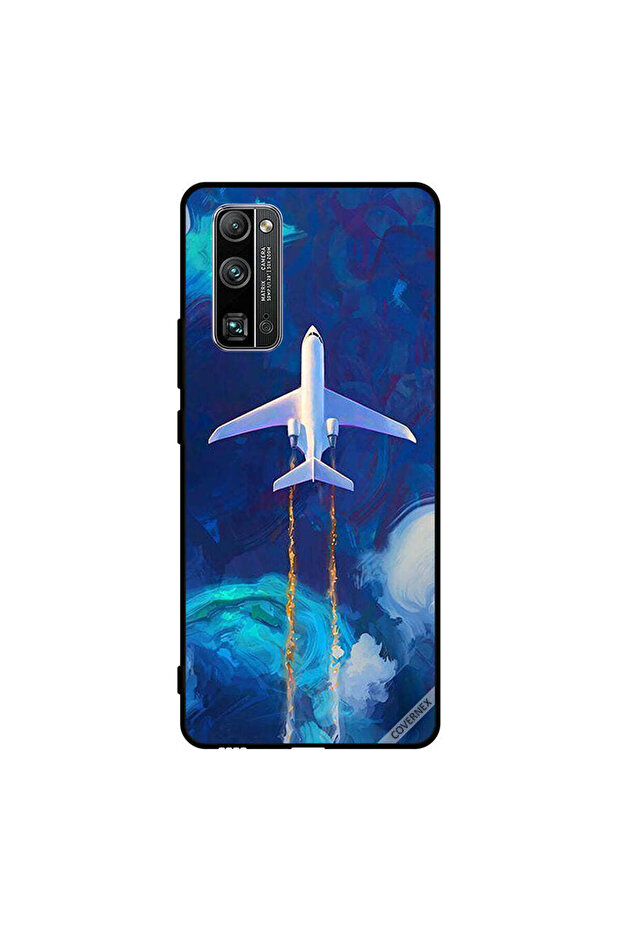 غطاء حماية لهاتف Honor 30 Pro+ بتصميم طائرة تحلق