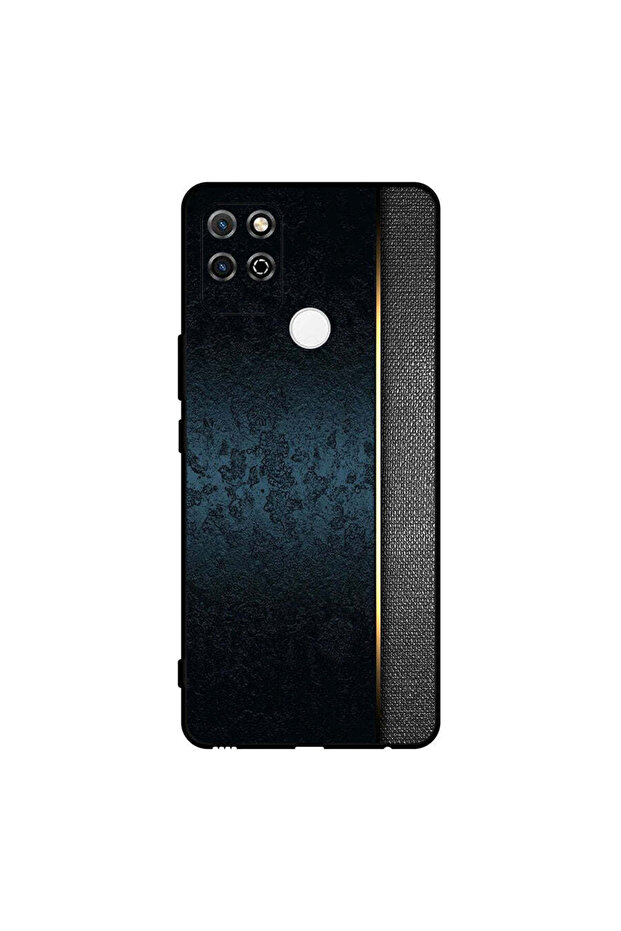 غطاء حماية لهاتف Honor Play 5T بنمط جلدي أخضر داكن