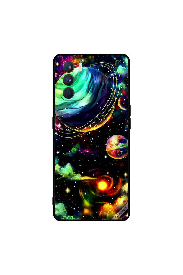 غطاء حماية لهاتف Oppo K9 Pro - نباتات زحل