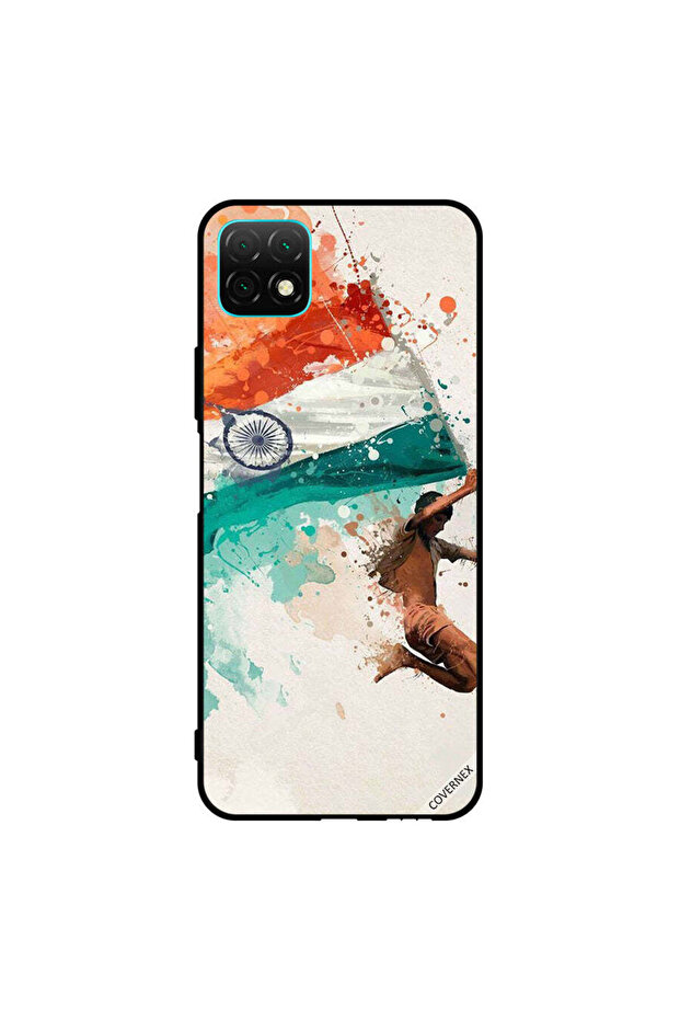 Protective Case Cover For HUAWEI nova Y60 Holding India Flag While Flying