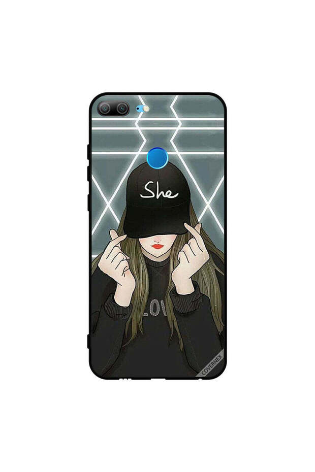 غطاء حماية لهاتف Honor 9 Lite She On Cap