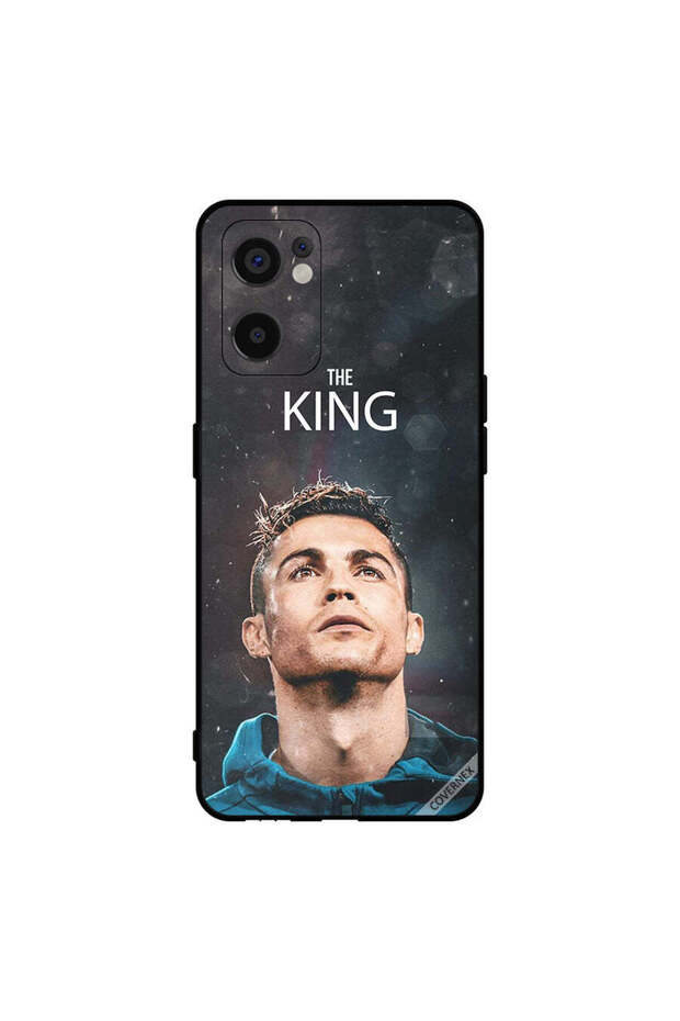 غطاء حماية لهاتف Oppo Reno7 SE 5G رونالدو الملك