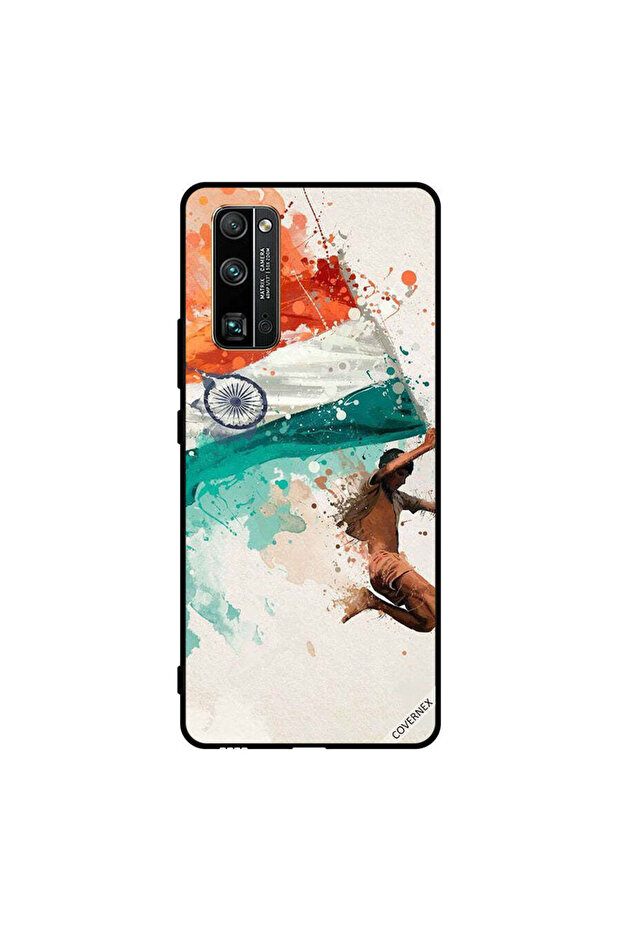 غطاء حماية لهاتف Honor 30 Pro يحمل علم الهند أثناء الطيران