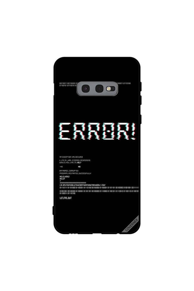 غطاء حماية لهاتف Samsung Galaxy S10e Error