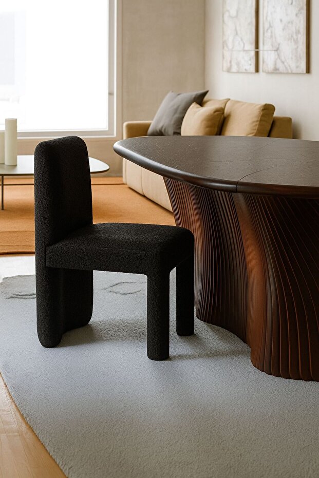 ANKA TEDDY KUMAŞ SANDALYE - 1