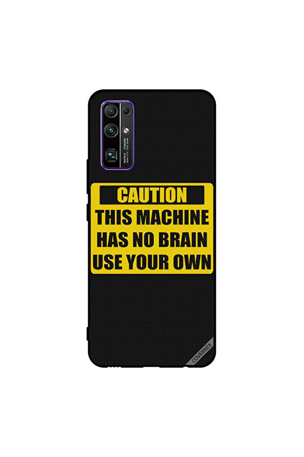 Protective Case Cover For Honor 30 Caution This Machine Has No Brain