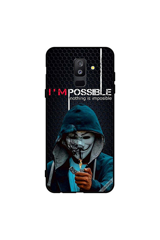 Protective Case Cover For Samsung Samsung Galaxy A6+ (2018) I Am Possible Nothing Is Impossible