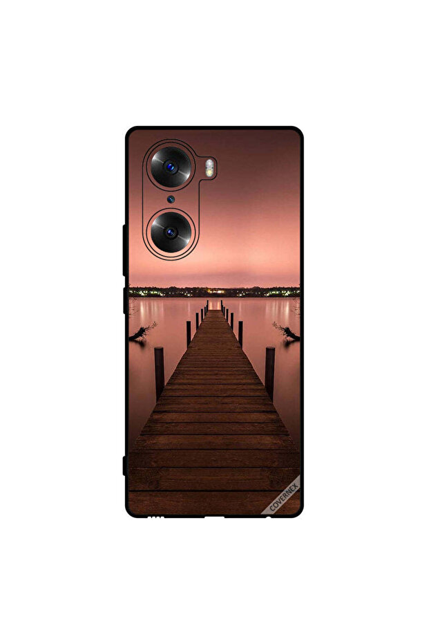 غطاء حماية لهاتف Honor 60 Pathway To Sea Evening