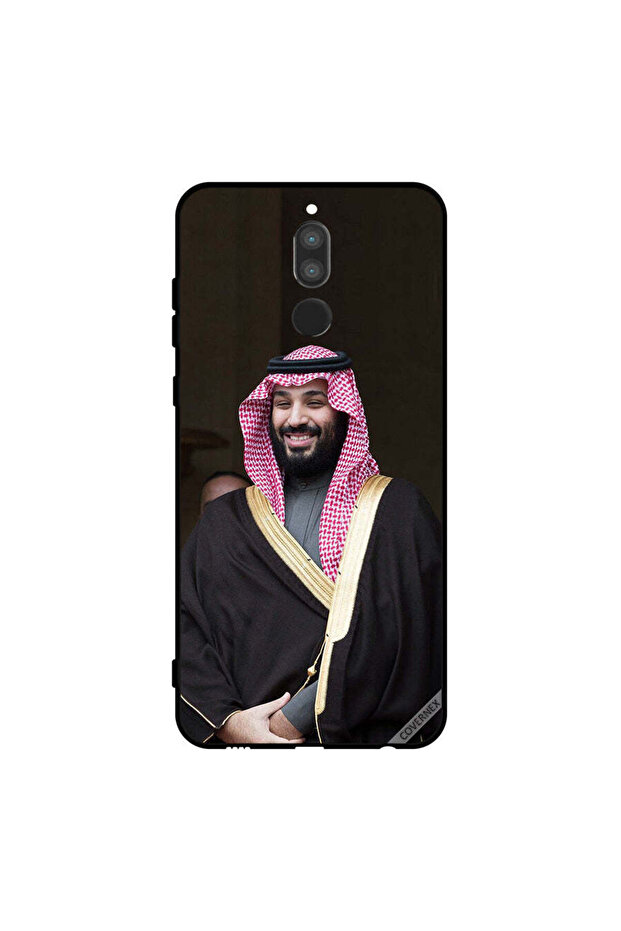 غطاء حماية لهاتف هواوي ميت 10 لايت محمد بن سلمان مبتسمًا