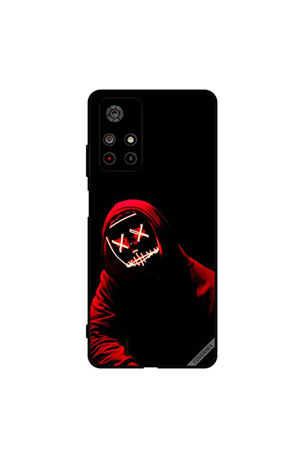 غطاء حماية لهاتف Poco M4 Pro قناع الهالوين