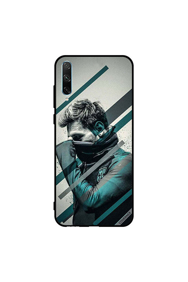 غطاء حماية لهاتف Honor 30i وجه ميسي المختبئ