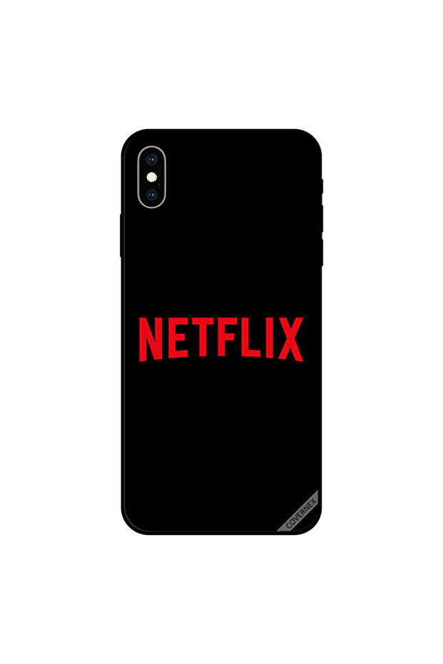 غطاء حماية iPhone X من Netflix