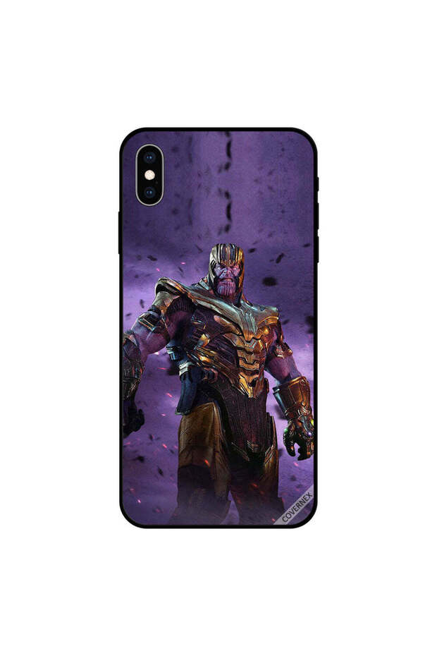 غطاء حماية لجهاز iPhone X ثانوس أنجار