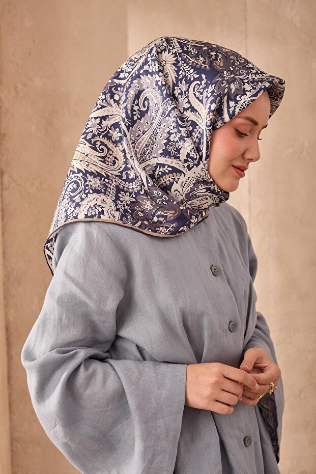 Twill Silk Scarf 11473-57