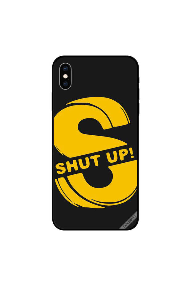 غطاء حماية لجهاز iPhone XS MAX - اصمت