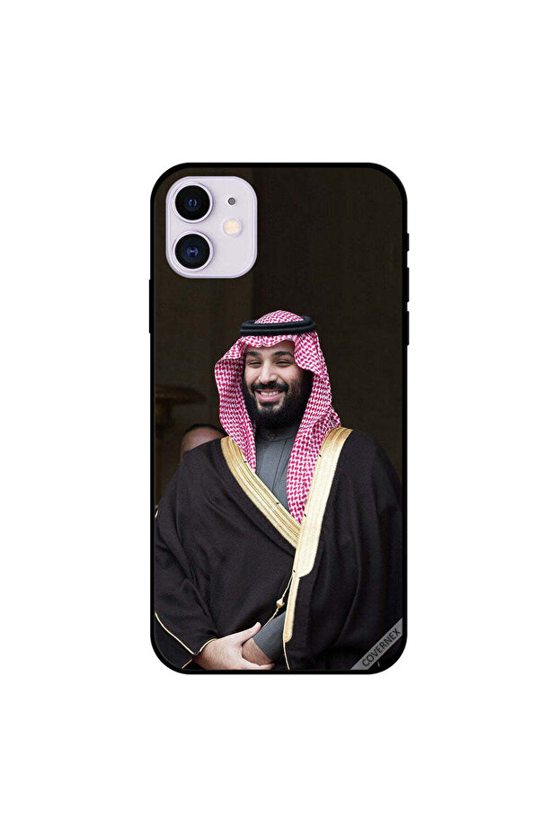 غطاء حماية آيفون 11 محمد بن سلمان مبتسمًا