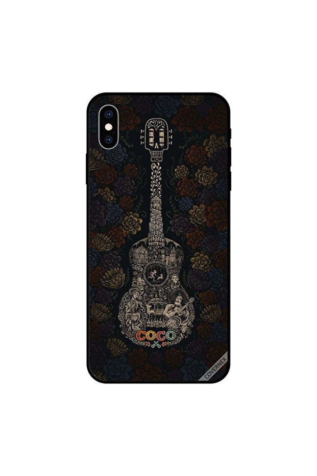 غطاء حماية لهاتف iPhone X بتصميم كوكو فيولين