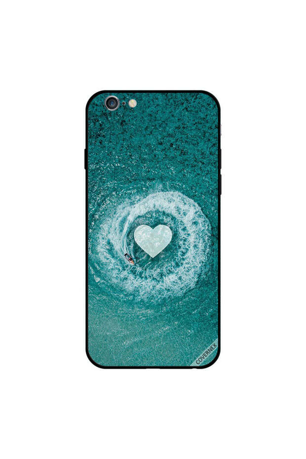 غطاء حماية لجهاز iPhone 6s Plus بتصميم قارب الحب
