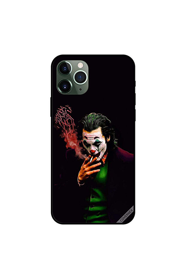 غطاء حماية لجهاز iPhone 11 Pro Max باللون الدخاني هاهاها...