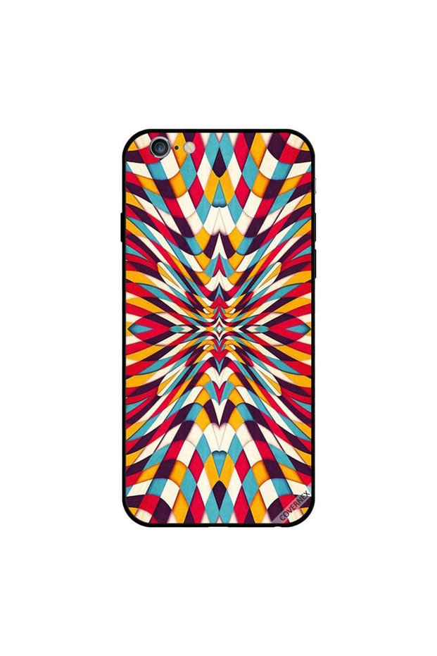 غطاء حماية لجهاز iPhone 6 بتصميم وهمي ملون