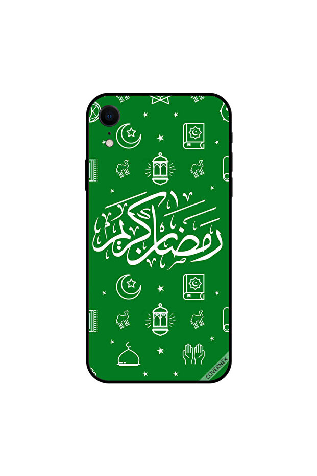 كفر حماية ايفون اكس ار رمضان كريم اخضر