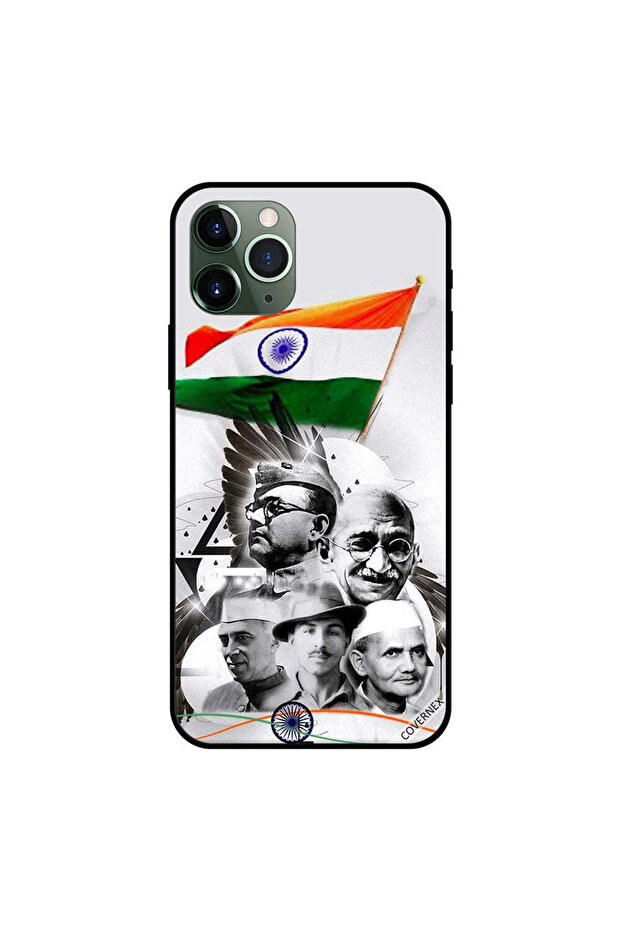 غطاء حماية لجهاز iPhone 11 Pro Max من India Independance Heros