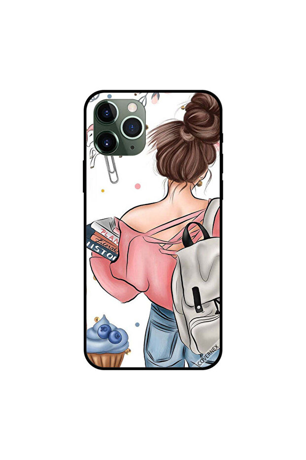 غلاف غلاف iPhone 11 Pro Max كتب في خطة يدوية متعلمة وتاريخية