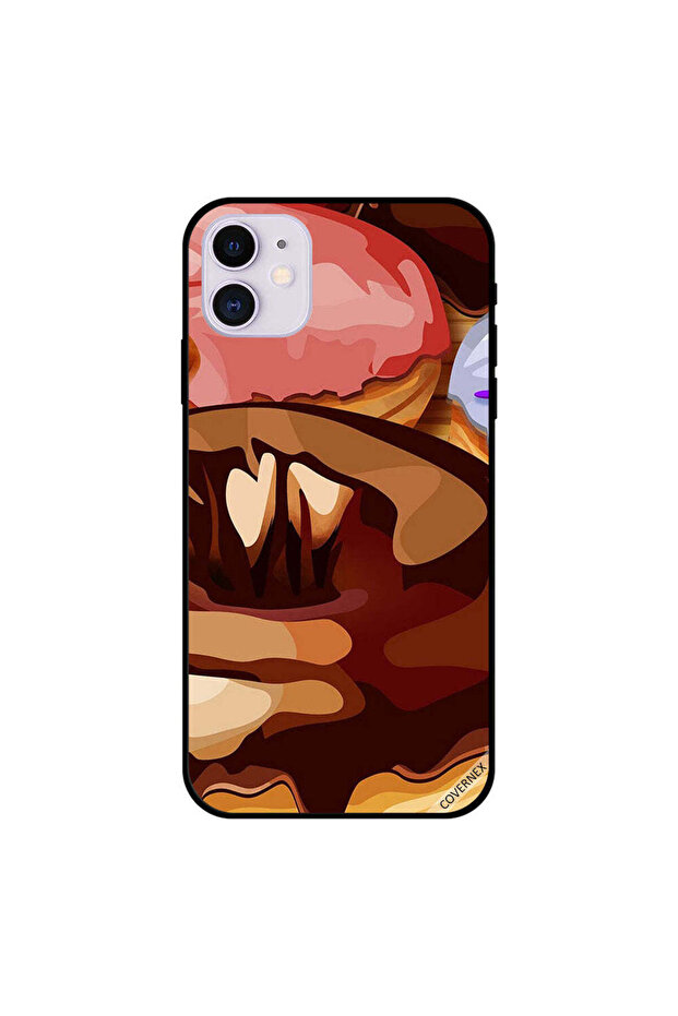 غطاء حماية iPhone 11 برسومات دونات