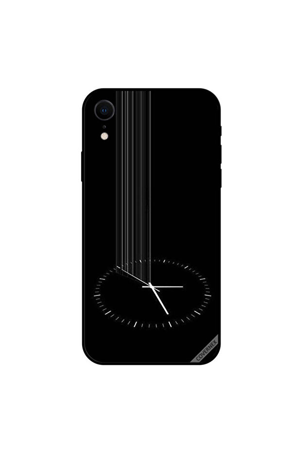 غطاء حماية iPhone XR بأشعة على الساعة - 1