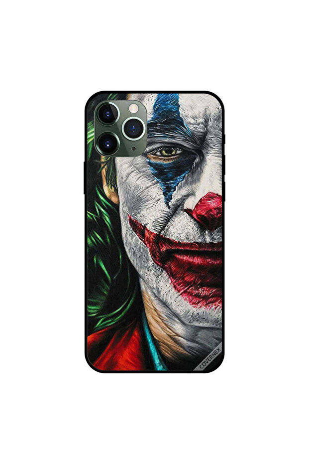 غطاء حماية لجهاز iPhone 11 Pro Max بتصميم نصف وجه