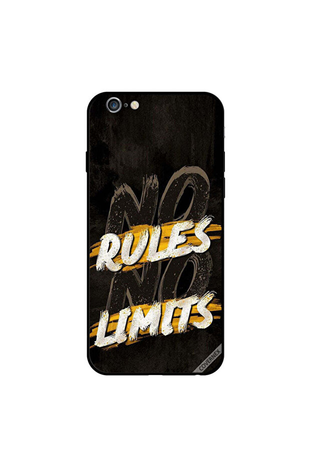 غطاء حماية لجهاز iPhone 6 - لا قواعد ولا حدود - 1