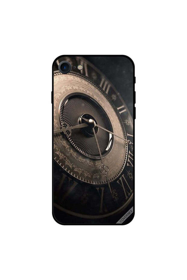غطاء حماية لجهاز iPhone 8 بنمط Vlock العتيق